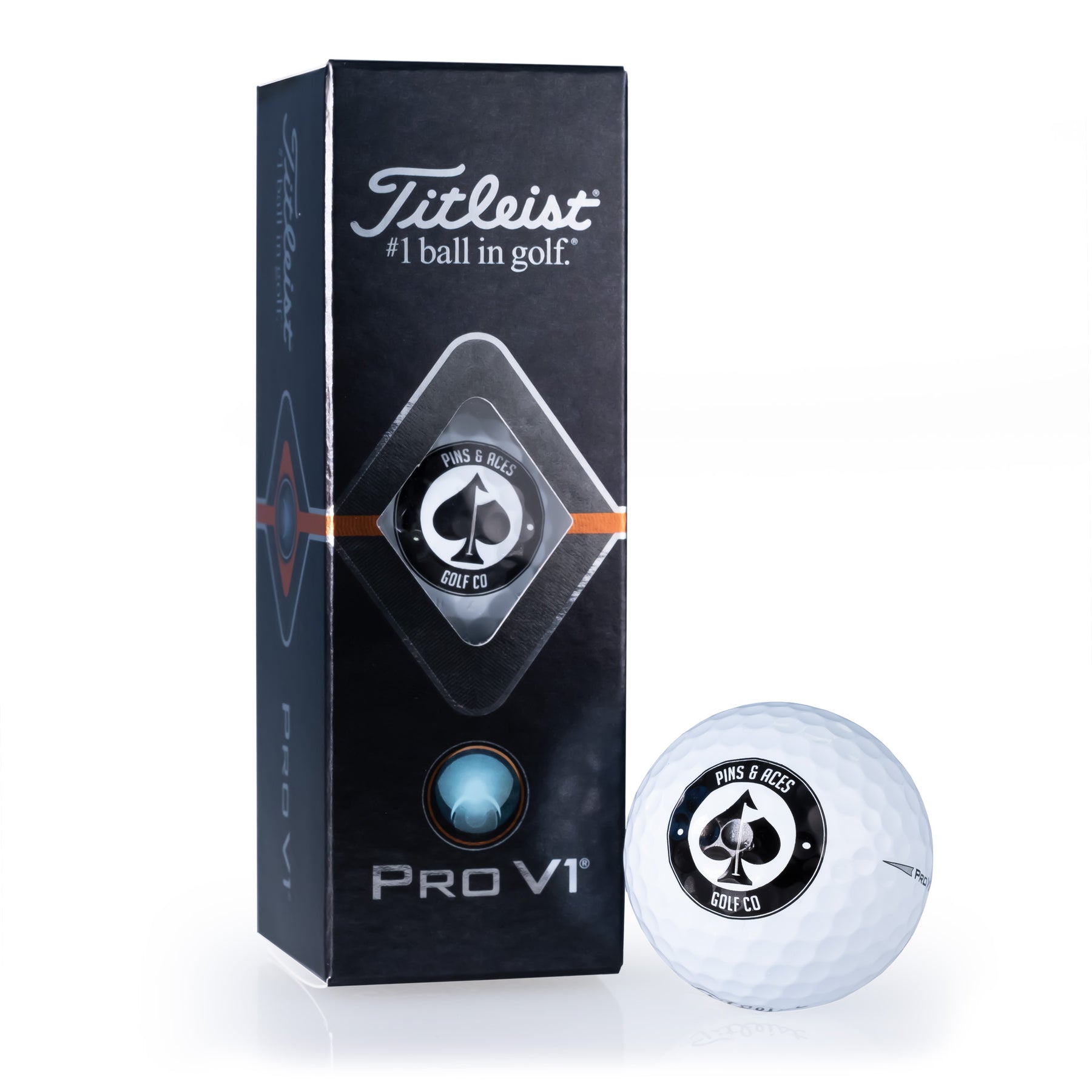 Pins & Aces X Titleist Pro-V1 - Sleeve