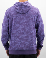 Casual Hoodie - Purple Hex Camo