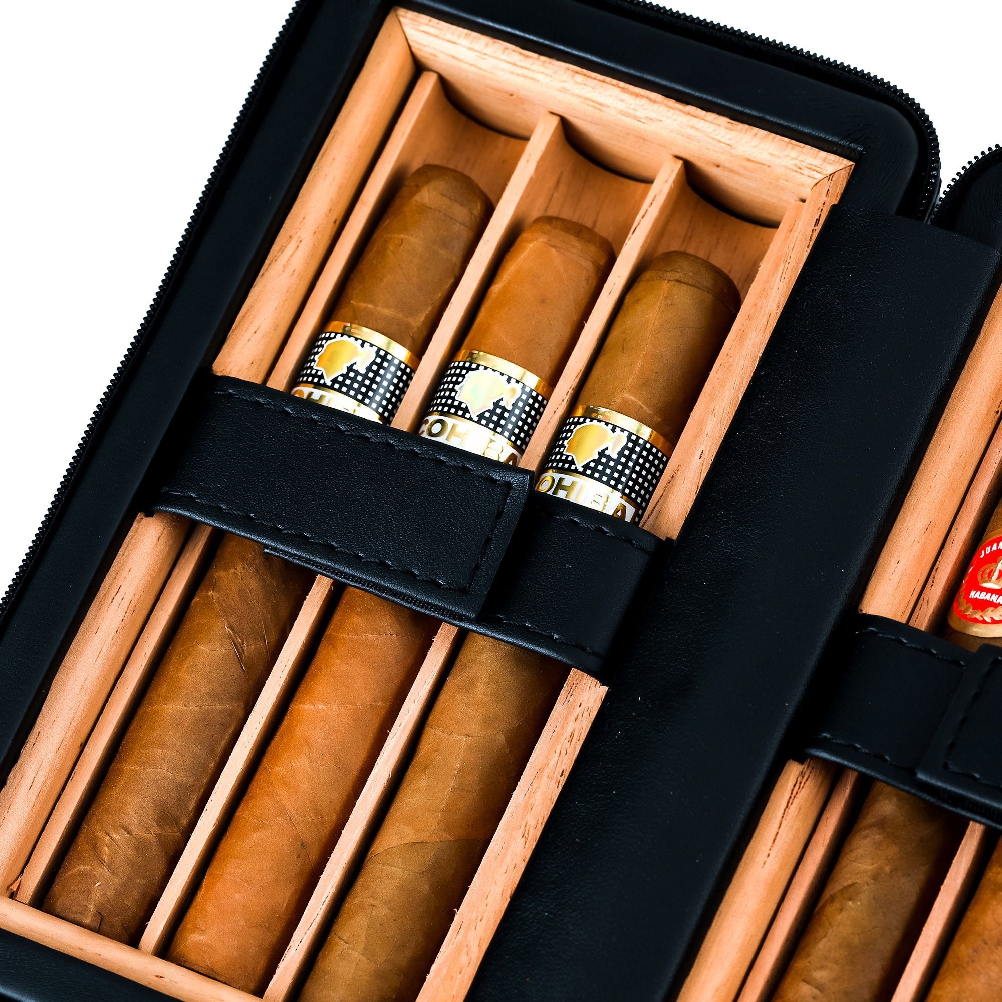 Cedar Lined Leather Cigar Case