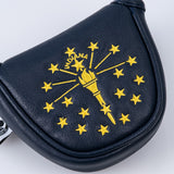 Indiana State Flag - Mallet Putter Cover