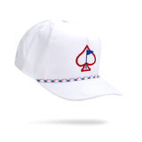 Red White and Blue Fairway Wave Hat